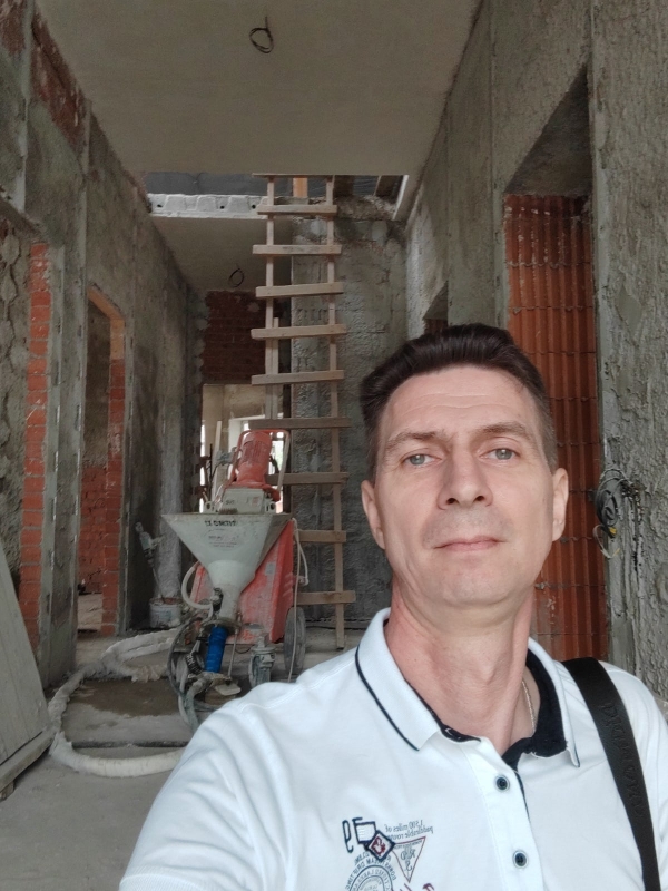 частный дом ул. Вишнёвая / механизированная штукатурка стен и потолков Полигран